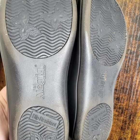 Women’s Alegria Keli Professional – Black Emboss Paisley Clogs 36/6 - Picture 4 of 6